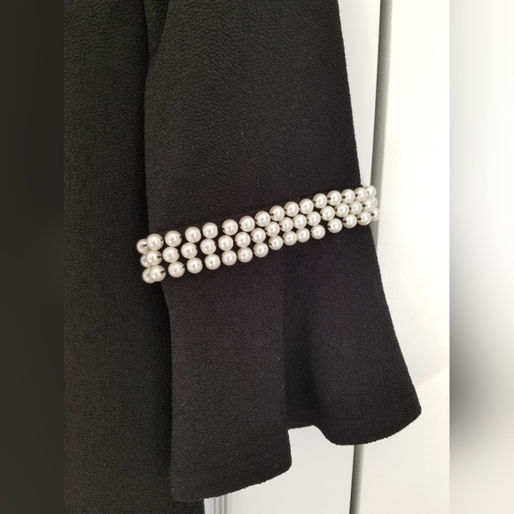 Karl Lagerfeld beaded black dress - Picture 3 of 5